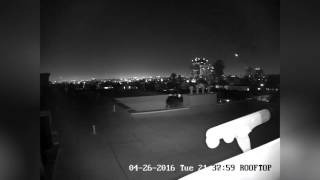 Meteor Blazes Over Los Angeles sky