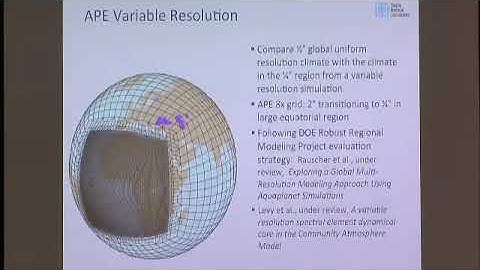 Dr. Mark Taylor | Variable resolution experiments using CAM