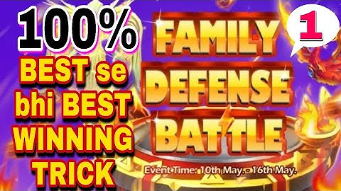 starmaker family defense battle trick ! Any time win battle ! 100% working