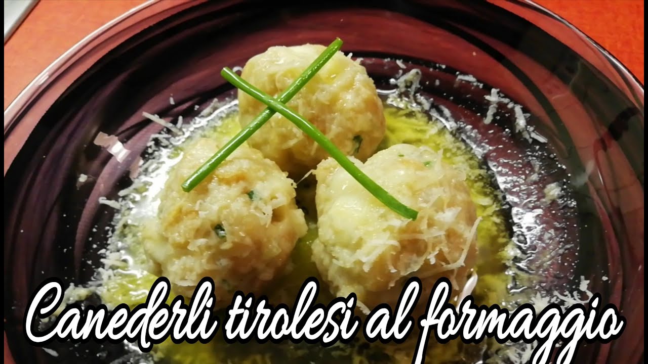 Canederli al Formaggio .. Ricetta tradizionale Tirolese Austriaca .. una bontà @ChefJasonznc
