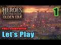 Full Campaign - Heroes of Might and Magic Olden Era - Turn Based Strategy RPG - Full Gameplay