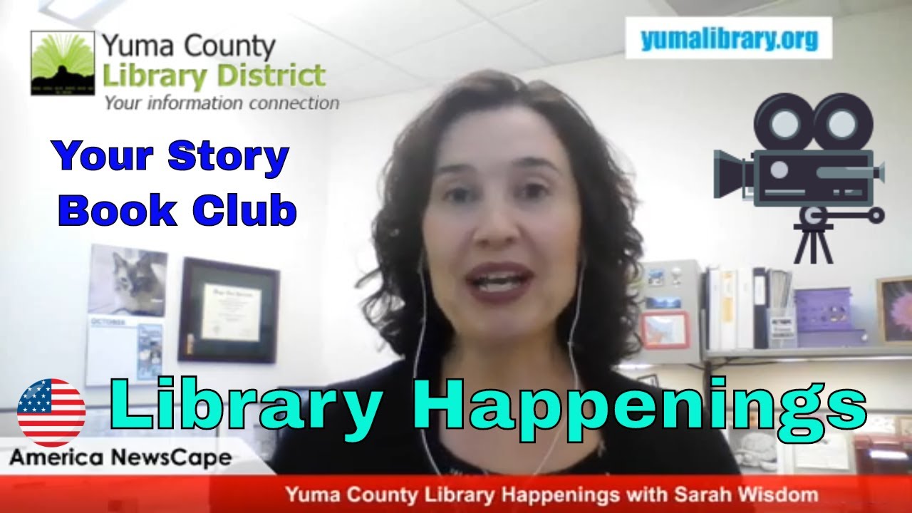 Tell Us Your Story - Library Happenings with Sarah Wisdom