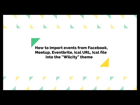 How to import Social Event into the Wilcity Events plugin using WP Event Aggregator plugin
