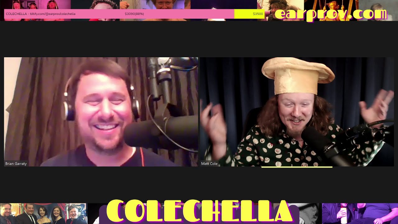 COLECHELLA 2020 (Part 3/3) - 24-Hr Comedy Livestream for Feeding America