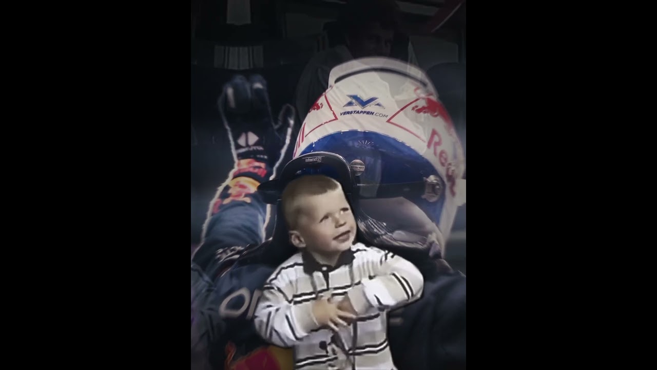 This baby became the 4 time world champion #max #maxverstappen #f1 #simplylovely #formula1