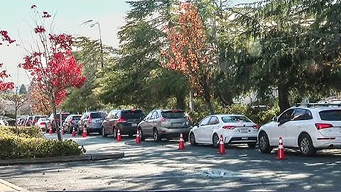High Demand Leads to Long Lines at Bay Area COVID Test Sites