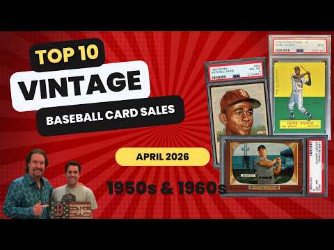 Top 10 Vintage Baseball Card Sales On eBay From the 1950s and