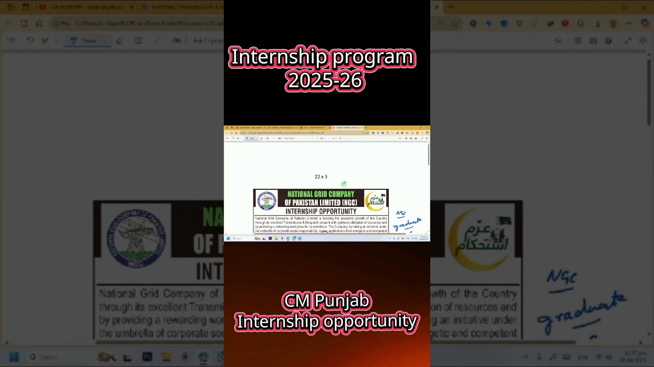 how apply for internship program