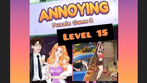 Annoying Puzzle game 2  level 15 Help the girl escape from being kidnapped  gameplay #video