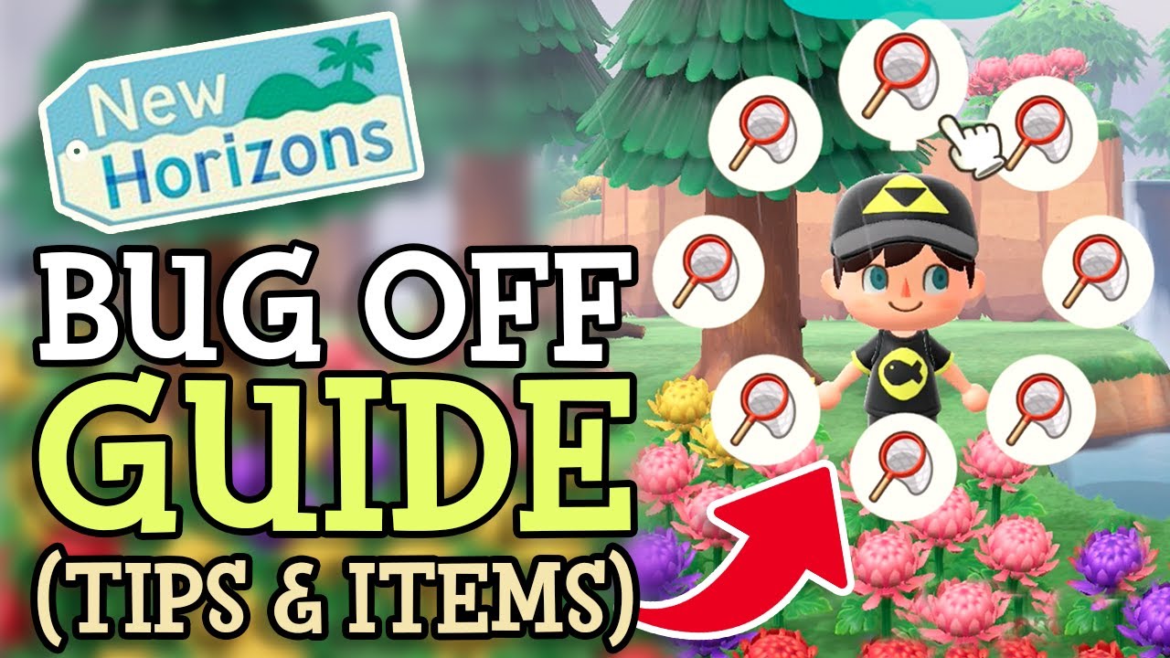 BUG OFF GUIDE Animal Crossing New Horizons (ALL 13 PRIZES + Contest