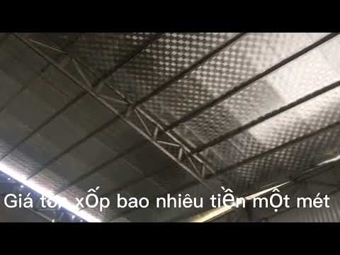 Video GIÁ TÔN XỐP BAO NHIÊU TIỀN MỘT MÉT | 0981 306 613 - youtube