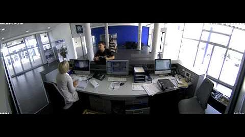 Demo Video for Mobotix Hemispheric Q24 - Reception Pano view