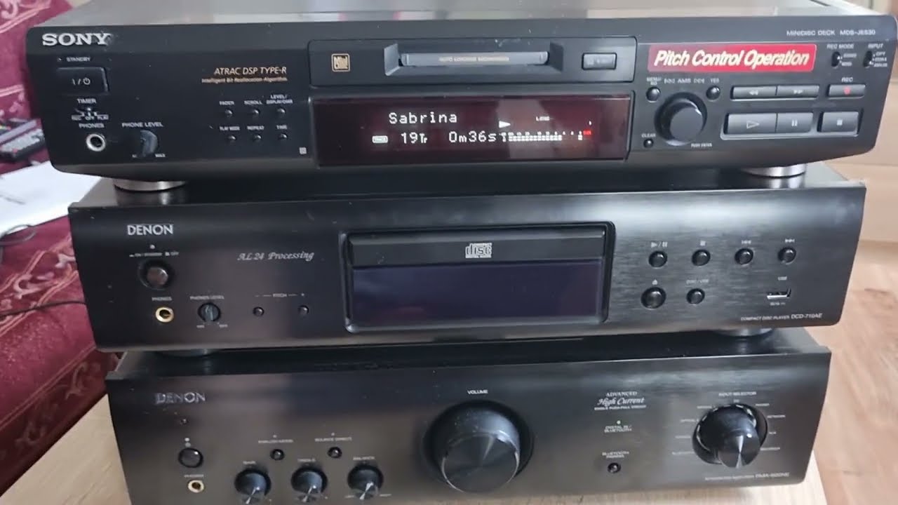 Sony mds-je 530 made in Japan Test