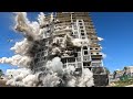 Building implosion compilation