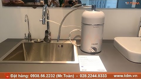 TDM.VN | Review máy lọc nước Stiebel Eltron Fountain 7S (Silver Grey) (VN) 7 cấp lọc không dùng điện
