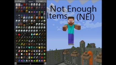 Not Enough Items (NEI) Mod review