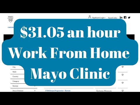 Mayo Clinic Work From Home Jobs | Online Job | Remote Jobs