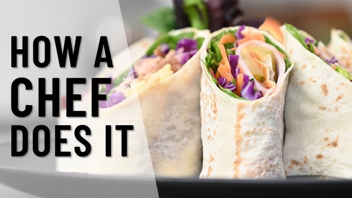 How to make a Healthy Sandwich Wrap 