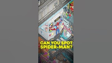 Can You Find The Hidden SPIDER-MAN In This Video??🙈#videogames #spiderman  #marvel