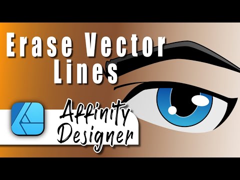 How to Erase Vector Lines in Affinity Designer