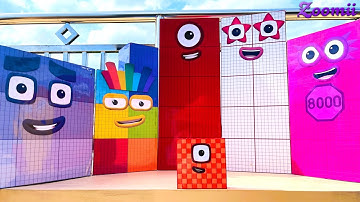 Looking for Numberblocks Puzzle Tetris NEW BIG Club Party Space ASMR   Numberblocks Satisfying Video