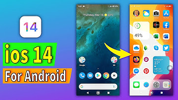 Turn your Android phone into the iPhone - ios 14 free launcher