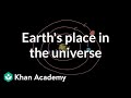 Earth's place in the universe | Middle school Earth and space science | Khan Academy