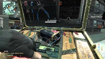 MW3 Search and Destroy 6 MAN ACE with MP7 ft Quad C4