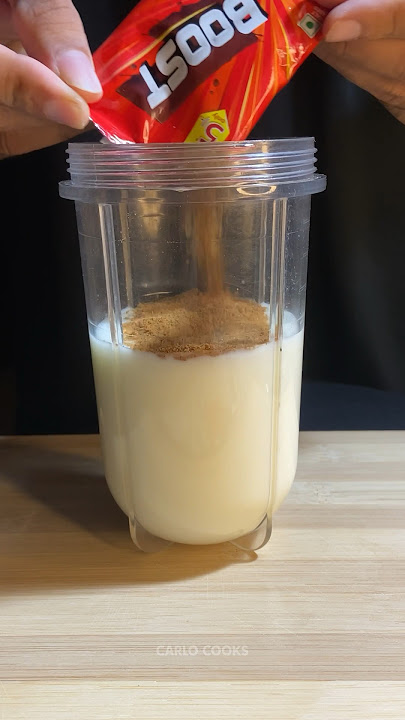 Boost Milkshake ASMR #shorts