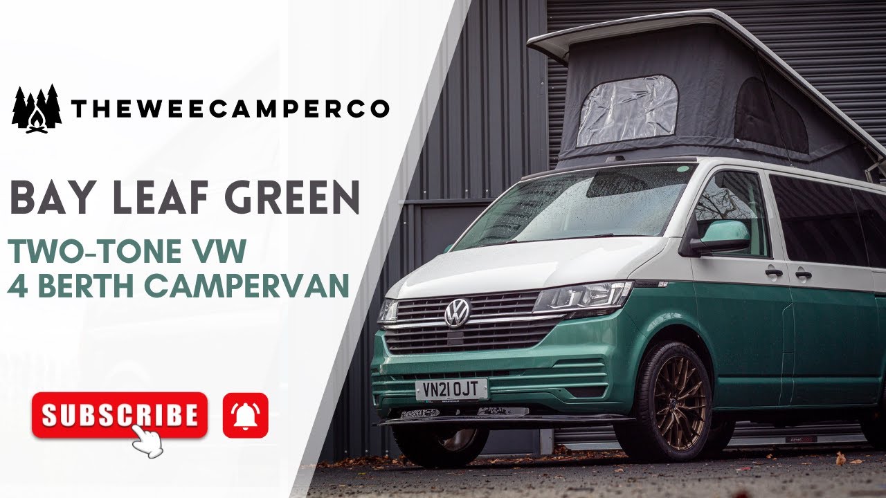 Bay leaf green 💚🍀 Stunning 4 Berth Campervan