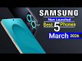 Samsung Top 5 New Launched Phones 2026 Best Camera Best Gaming