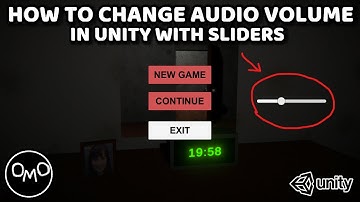 How to Change Audio Volume in Unity Using Sliders