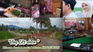 Vlog IRt desa || Rutinitas pagi hari | masak, beres2,cuci piring, angkat jemuran | unboxing paket