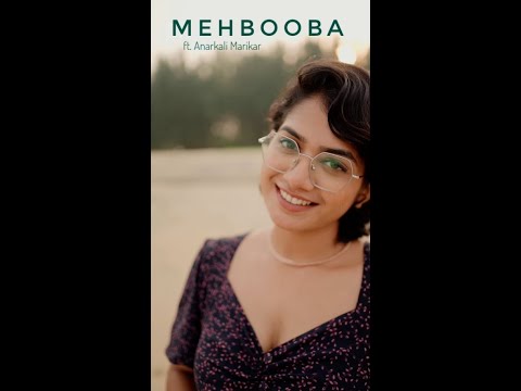 MEHBOOBA COVER SONG ANARKALI MARIKAR | KGF 2 | GOUTHAM VINCENT | EDENPARK WEDDINGS