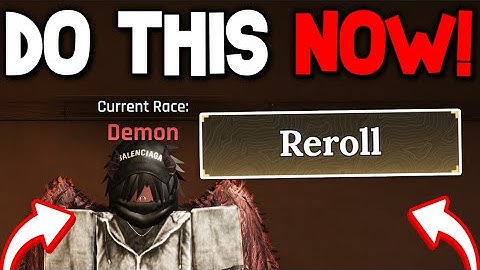 How To REROLL Your RACE in THE FORGE! Roblox How To CHANGE RACE