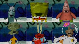 Plankton Moaning Meme But With Different Spongebob Characters