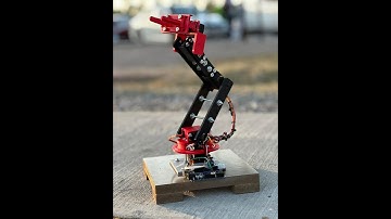 Proyecto Brazo Robótico con VisualBasic y Arduino