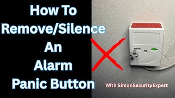 How to remove/silence a PANIC ALARM with: SimonSecurityExpert