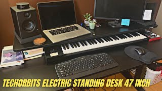 TechOrbits Electric Standing Desk - 47 Inch Review & How To Use | Best Stand Up Desk