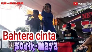 bahtera cinta || voc-sodik feat maya || cover by-az zahra