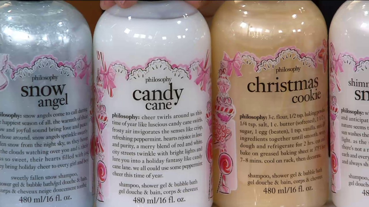 philosophy happy holidays shower gel 6 piece collection on QVC YouTube