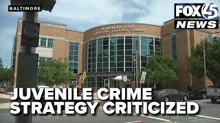Maryland's juvenile crime strategy under scrutiny as residents call for tougher measures