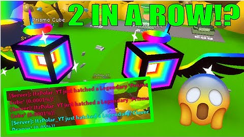 I HATCHED 2 SECRET PRISMA CUBES... IN A ROW!