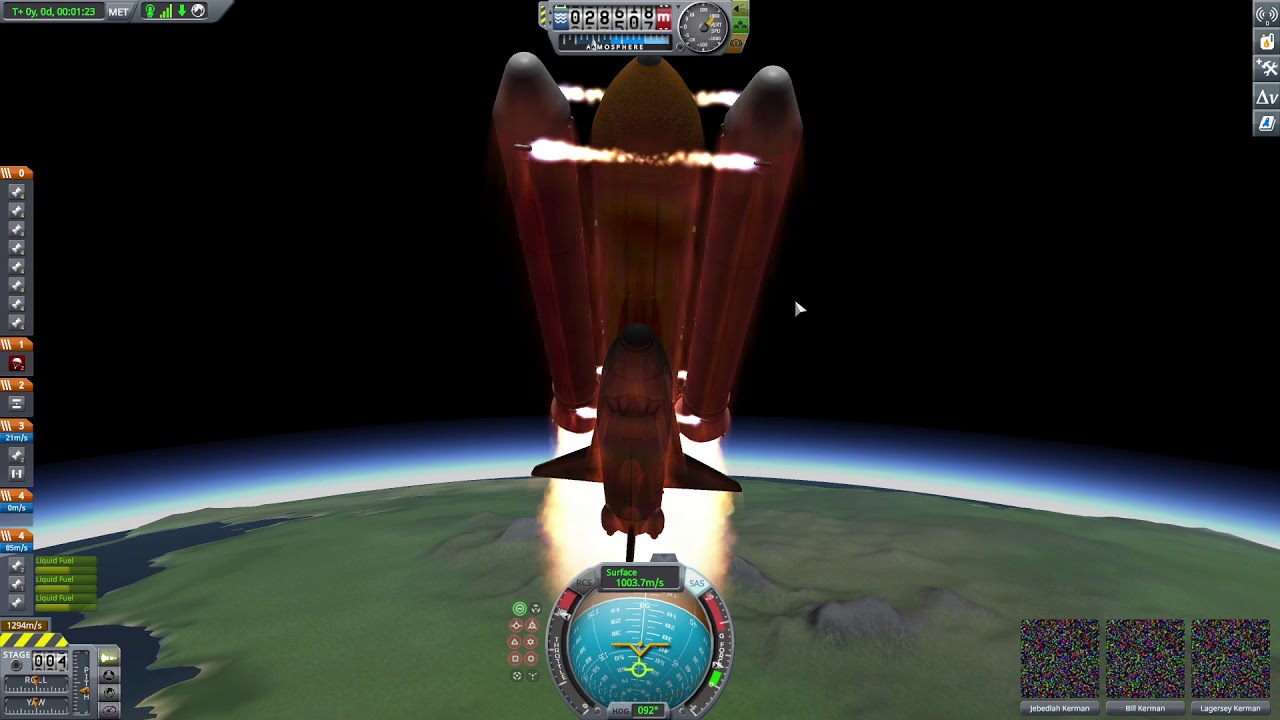 Shuttle Fuel out to Science Lab KSP YouTube