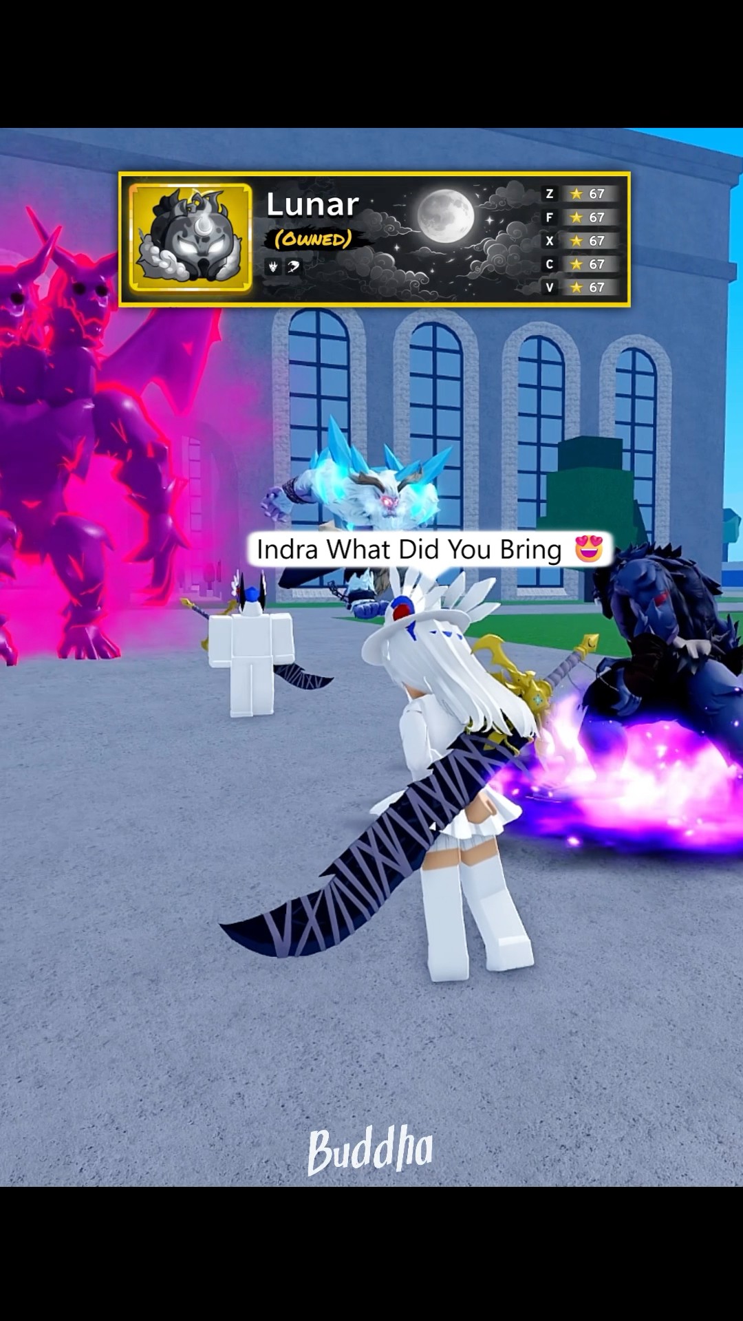 BloxFruits Admin Finds The Lunar Fruit 🌙 #bloxfruits #roblox