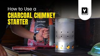 🔥 How to Use a Charcoal Chimney Starter