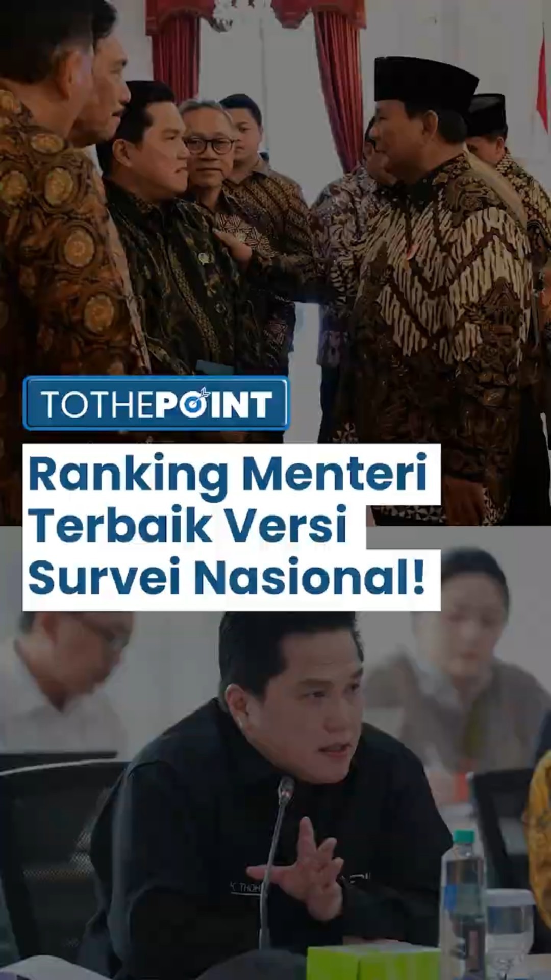 Ini Dia Ranking Menteri Terkeren yang Paling Diapresiasi di Kabinet, Berdasarkan Survei Indikator