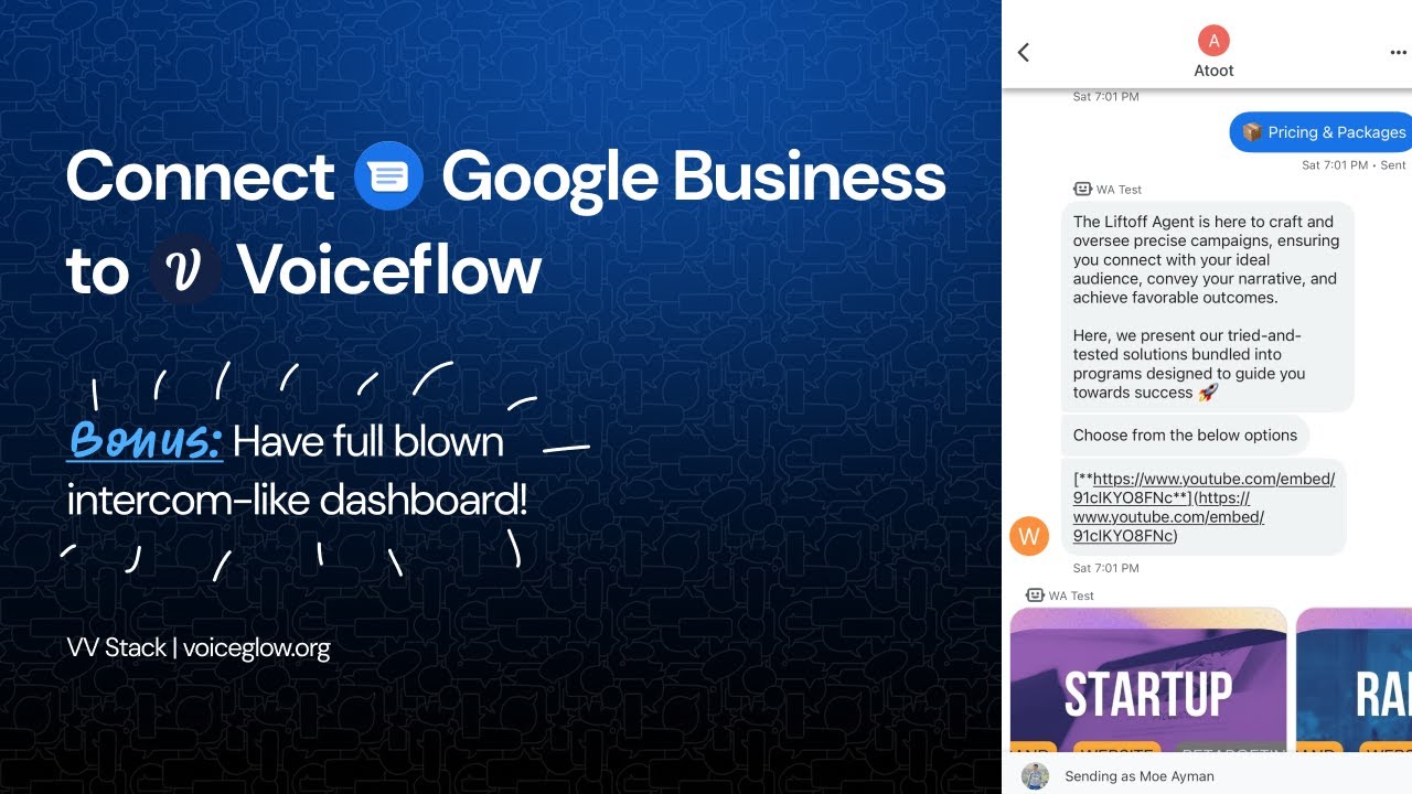 Connect AI Chatbot to Google Business | Convocore - YouTube
