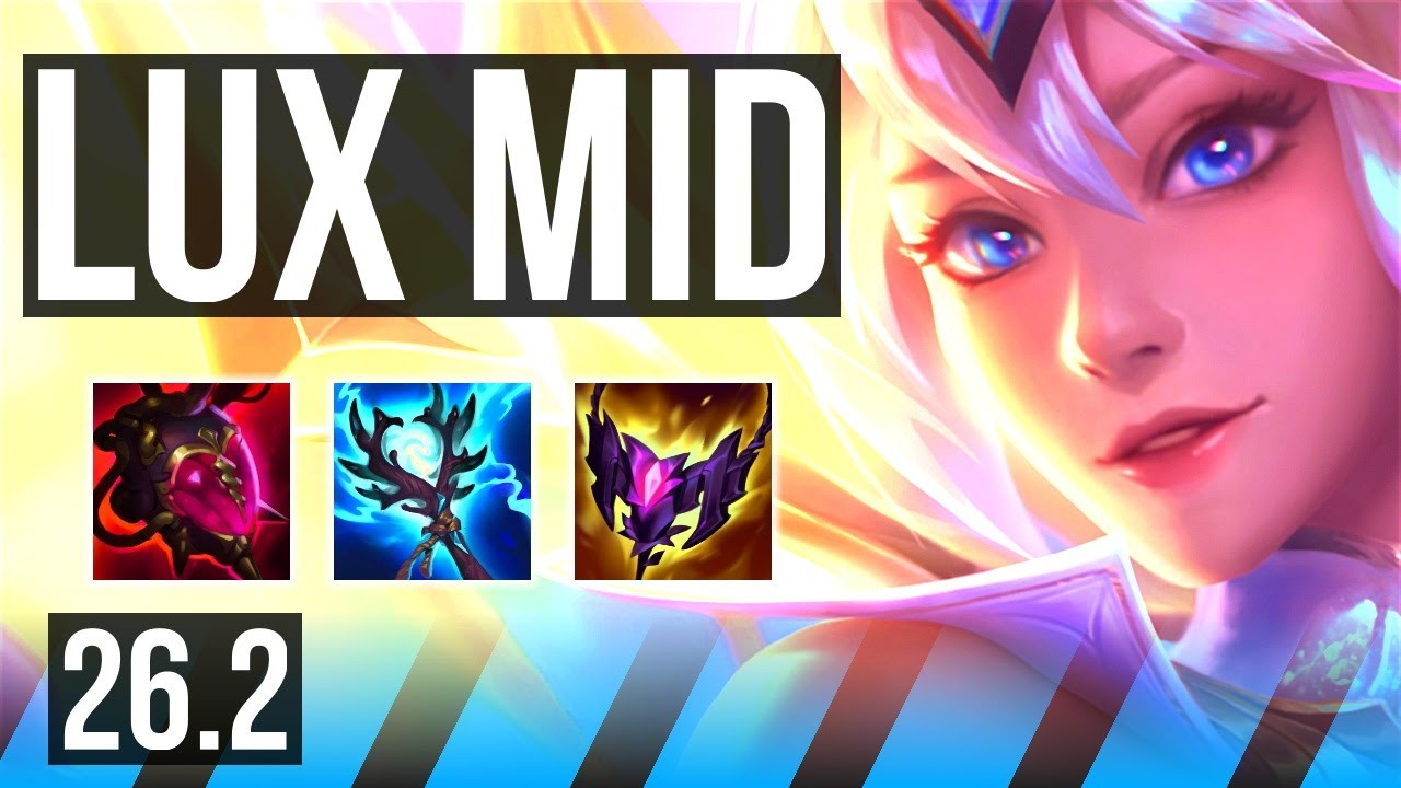 LUX vs SYNDRA (MID) | EUW Master | 26.2