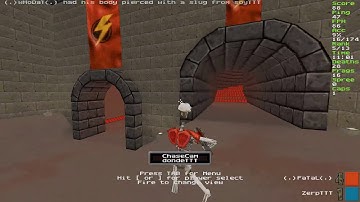 Scrim #3 ttt versus (period) Slippery When Wet Quake 2 CTF RailwarZ